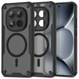 Tech-Protect Rugged Shield Xiaomi Redmi Note 15 Pro Plus 5G / Poco M8 Pro ütésálló tok, MagSafe, fekete