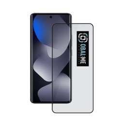 OBAL:ME 5D Xiaomi Redmi Note 15 / Poco M8 5G kijelzővédő üvegfólia, fekete