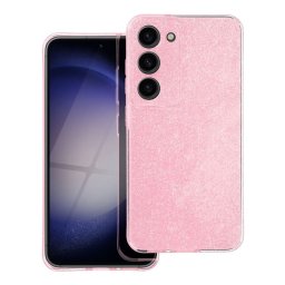 Clear 2mm Xiaomi Redmi Note 15 / Poco M8 5G szilikon tok, csillámos, rózsaszín