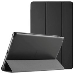 Mobeen Samsung Galaxy Tab A11 / Tab A9 oldalra nyíló, kitámasztható tok, fekete (GP-FBX236AE)