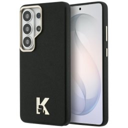 Karl Lagerfeld K Metal Logo Samsung Galaxy S26 Ultra mágneses tok, MagSafe, fekete