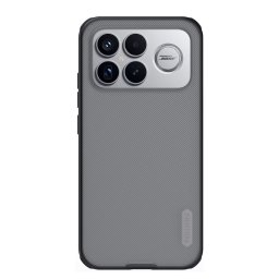Nillkin Super Frosted PRO Xiaomi Poco F8 Ultra műanyag hátlap tok, átlátszó-fekete