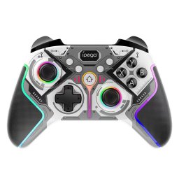 iPega 9666BH vezeték nélküli Gamepad / kontroller Android/iOS/PS3/PS4/PC/N-Switch kompatibilis, szürke