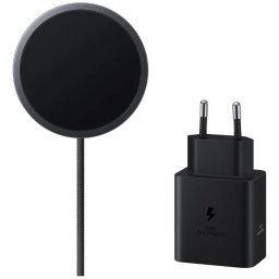 Samsung vezeték nélküli töltő 25W, hálózati adapterrel, 45W, fekete EP-P2900TBE