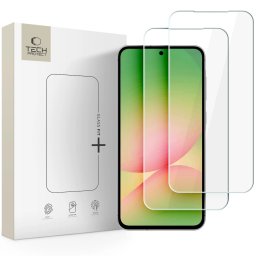 Tech-Protect Glass Fit+ Samsung Galaxy A37 / Galaxy A57 kijelzővédő üvegfólia, átlátszó (2db)