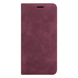 Tactical Xproof Samsung Galaxy A57 flip/oldalra nyíló tok, bordó