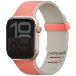 Uniq Revix IV Premium Apple Watch 49/46/45/44mm mágneses szíj, rózsaszín-bézs