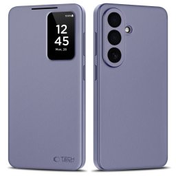 Tech-Protect Smart Wallet Samsung Galaxy A57 flip / kinyitható tok, lila