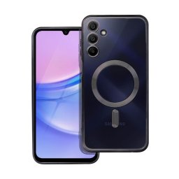 Electro Mag Samsung Galaxy A15 MagSafe kompatibilis hátlap tok, fekete