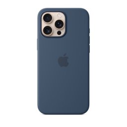 Apple iPhone 16 Pro Max MagSafe gyári szilikon tok, denim