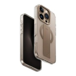 Uniq Heldro Max iPhone 16 Pro Max MagSafe tok kitámasztóval, arany