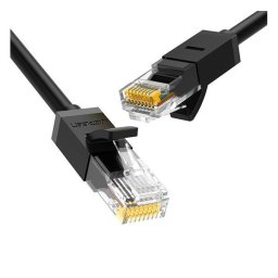 Ugreen Ethernet hálózati patchkábel RJ45 Cat 6 UTP 1000Mbps, 2m, fekete
