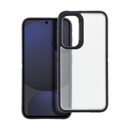 Neo Samsung Galaxy S24 FE kemény hátlap tok, átlátszó/lila