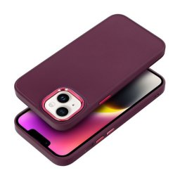 Frame Xiaomi Redmi 14C közepesen ütésálló tok kameravédő kerettel, lila