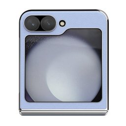 Nillkin CamShield Flip Samsung Galaxy Z Flip 6 / Flip 7 FE vegán bőr tok, lila
