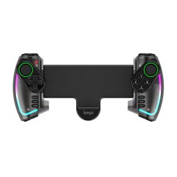 iPega 9777SH bluetooth RGB gamepad/kontroller Android/iOS/PS3/PC/N-Switch készülékekhez, fekete
