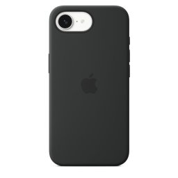 Apple iPhone 17e / iPhone 16e gyári szilikon tok, fekete
