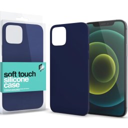 Xprotector Soft Touch Slim Apple iPhone 17e / iPhone 16e szilikon tok, sötétkék