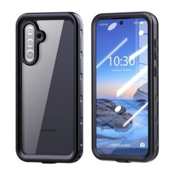 Shellbox Samsung Galaxy A36 vízálló tok, fekete