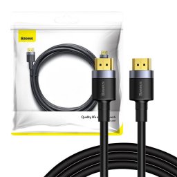Baseus Cafule HDMI 2.0 kábel, 4K, 3D, 3 m, fekete-szürke