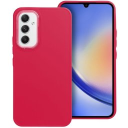 Frame Xiaomi Redmi Note 14 Pro 4G közepesen ütésálló tok kameravédő kerettel, magenta