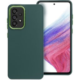 Frame Xiaomi Redmi Note 14 Pro 4G közepesen ütésálló tok kameravédő kerettel, zöld