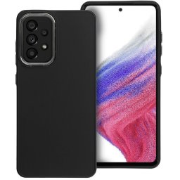 Frame Xiaomi Redmi Note 14 Pro 4G közepesen ütésálló tok kameravédő kerettel, fekete