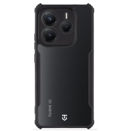 Tactical Quantum Stealth Xiaomi Redmi Note 14 5G hátlap tok, átlátszó/fekete