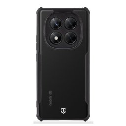 Tactical Quantum Stealth Xiaomi Redmi Note 14 Pro 5G / Poco X7 hátlap tok, átlátszó/fekete