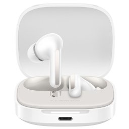 Xiaomi Redmi Buds 6 bluetooth/vezeték nélküli fülhallgató mikrofonnal, fehér