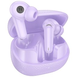 Hoco TWS EQ23 bluetooth headset, lila