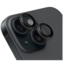 Obal:Me Apple iPhone 15 Pro/15 Pro Max tempered glass kamera védő üvegfólia, fekete