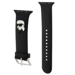 Karl Lagerfeld Karl Head NFT Apple Watch 38/40/41mm szíj, fekete