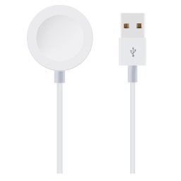 OBAL:ME Apple Watch USB-A töltőkábel, fehér