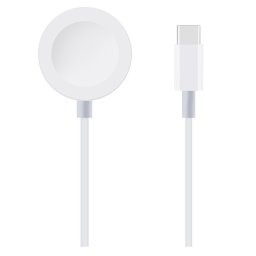 OBAL:ME Apple Watch USB-C töltőkábel, fehér