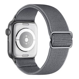 Dux Ducis Mixture Pro Apple Watch 42/44/45/49mm szövet szíj, ezüst