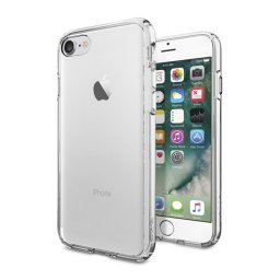 Spigen Ultra Hybrid Apple iPhone SE 2022 / 2020 / 8 / 7 tok, Crystal Clear, átlátszó