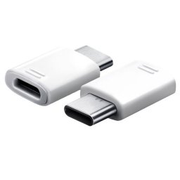 Samsung EE-GN930 USB-C - microUSB-A adapter, fehér, ECO csomagolásban