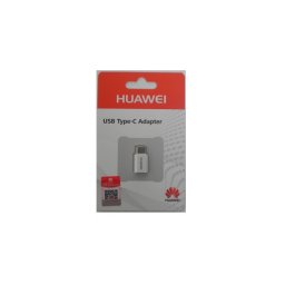 Huawei AP52 microUSB-A - USB-C adapter, fehér, ECO csomagolásban