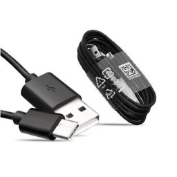 Samsung EP-DR140ABE USB / USB-C töltő- és adatkábel, fekete, 0,8m, ECO csomagolásban