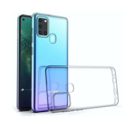 Samsung A217 Galaxy A21s Ultra Slim 0,5mm szilikon tok, átlátszó