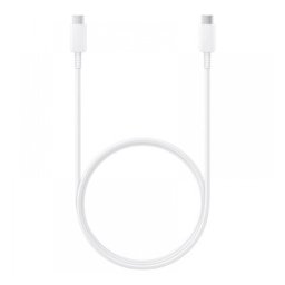 Samsung EP-DN975BW gyári USB-C / USB-C töltő- és adatkábel, 1m, 5A, fehér