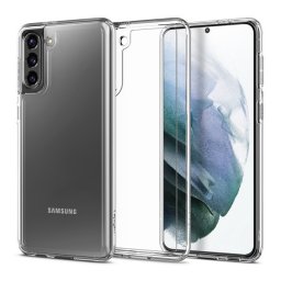 Spigen Crystal Hybrid Samsung G996 Galaxy S21+ tok, Crystal Clear, átlátszó
