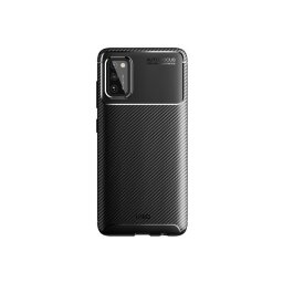 Uniq Hexa Samsung Galaxy S21+, szilikon tok, fekete