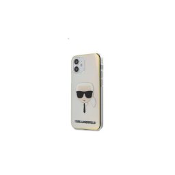 Karl Lagerfeld Head hátlap tok Apple iPhone 12 mini, irizáló