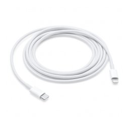 Apple USB-C / Lightning töltő- és adatkábel, 2m, fehér, MQGH2ZM/A Retail dobozos