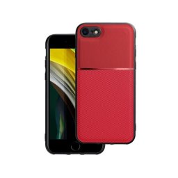 Forcell Noble hátlap tok, Apple iPhone SE 2022/2020/8/7, piros