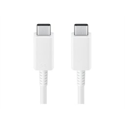Samsung EP-DX510JW USB-C / USB-C töltő- és adatkábel, 1.8m, 5A, fehér