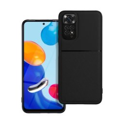 Forcell Noble hátlap tok, Xiaomi Redmi Note 11/11S, fekete