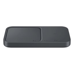Samsung EP-P5400 Duo vezeték nélküli wireless gyorstöltő állomás hálózati adapterrel, 15W, fekete